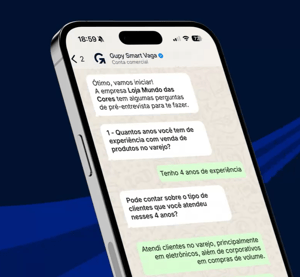 Mais candidatos, menos esforço.